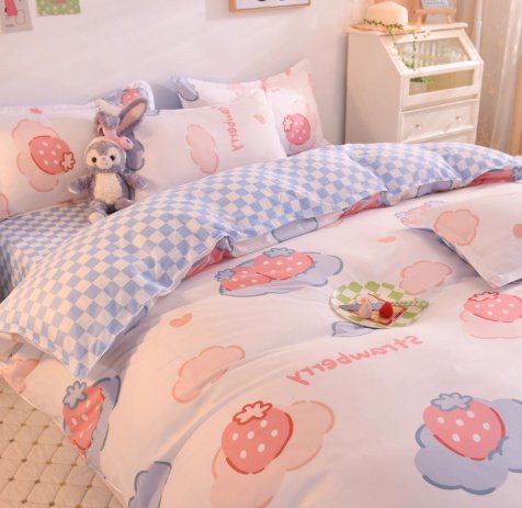 Bedclothes Summer Washed Quilts Set Sheets - Image 5
