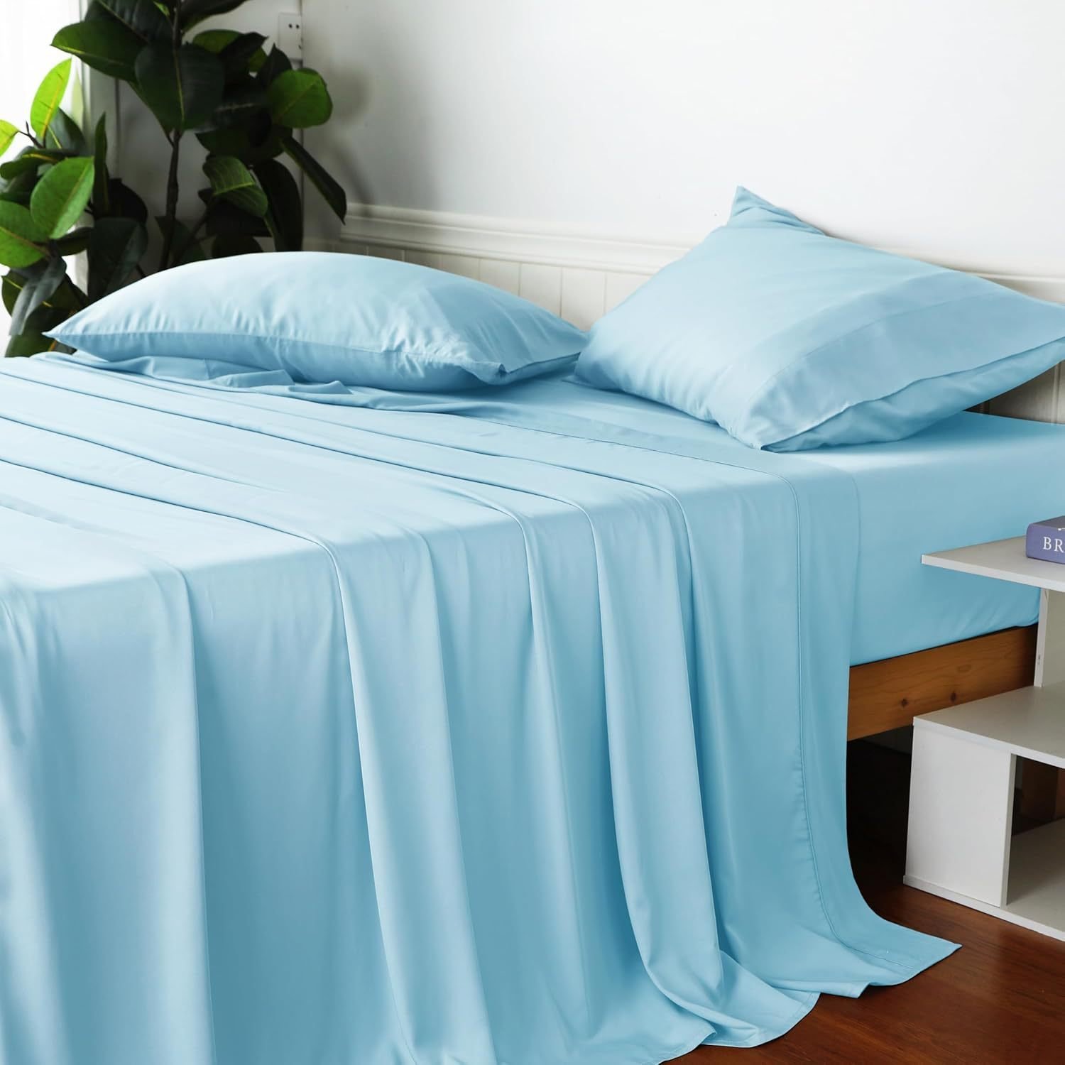 Household Summer Bamboo Fiber Bed Sheets - Image 10
