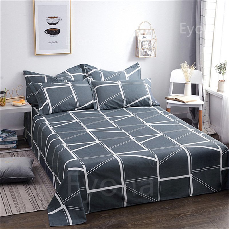 Single Double Bed Cartoon Bed Sheets Single Piece - Image 10