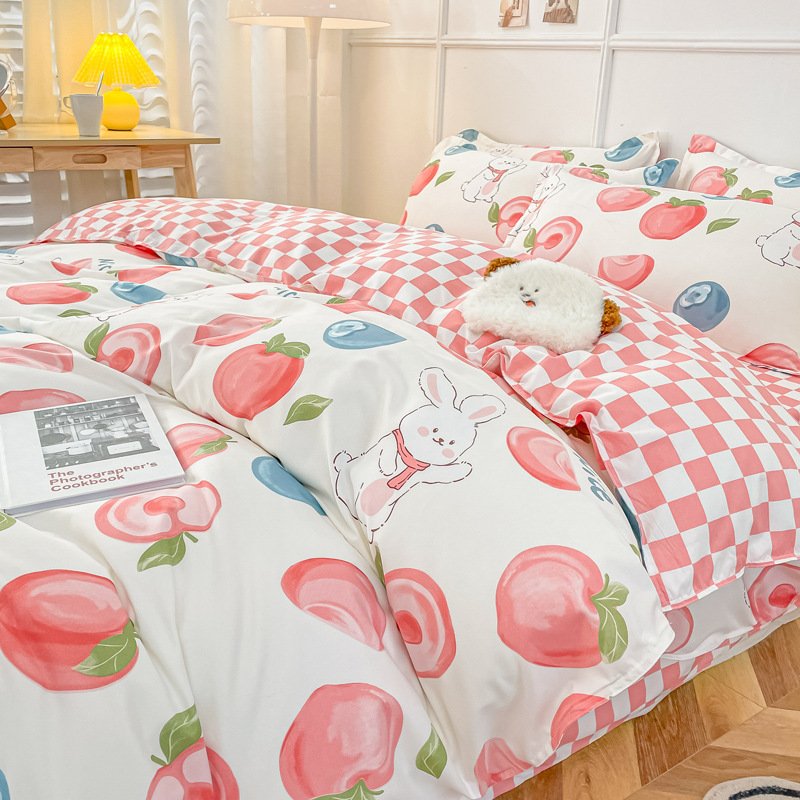 Bedclothes Summer Washed Quilts Set Sheets - Image 2