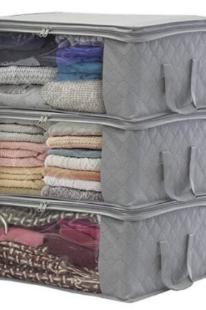 Quilt storage bag-gray-1 piece
