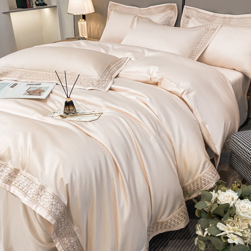 100 Cotton Bedding Set Including Sheets Duvet Covers And Fitted Sheets - Image 10