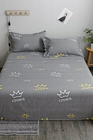 Washed Cotton Student Hostel Bed Sheets