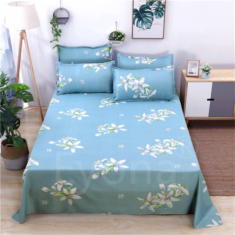 Single Double Bed Cartoon Bed Sheets Single Piece - Image 4