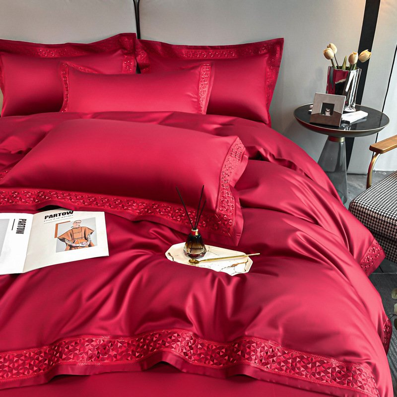 100 Cotton Bedding Set Including Sheets Duvet Covers And Fitted Sheets - Image 3