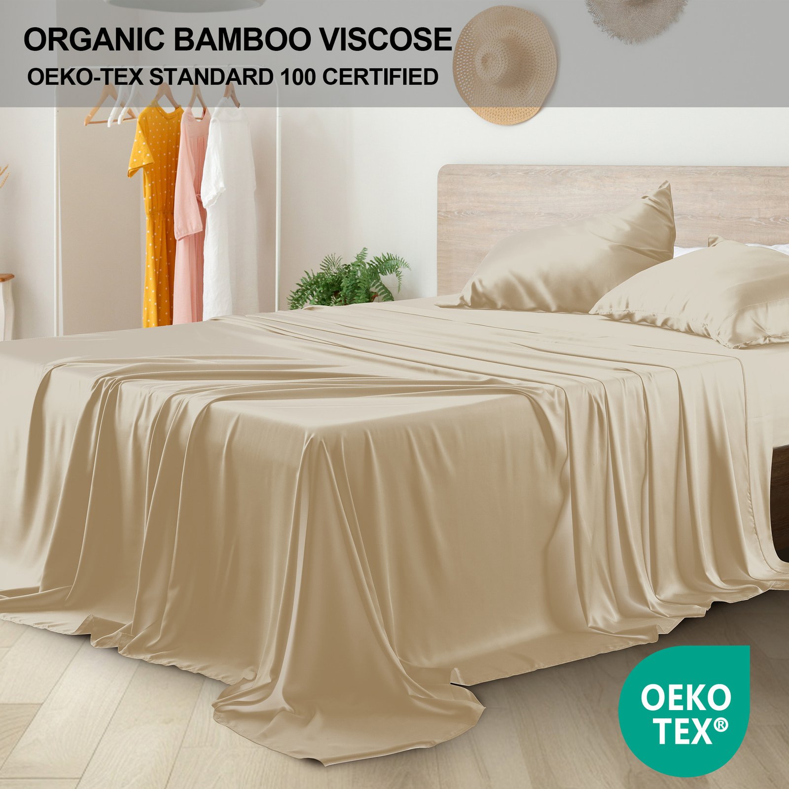 Household Summer Bamboo Fiber Bed Sheets - Image 6