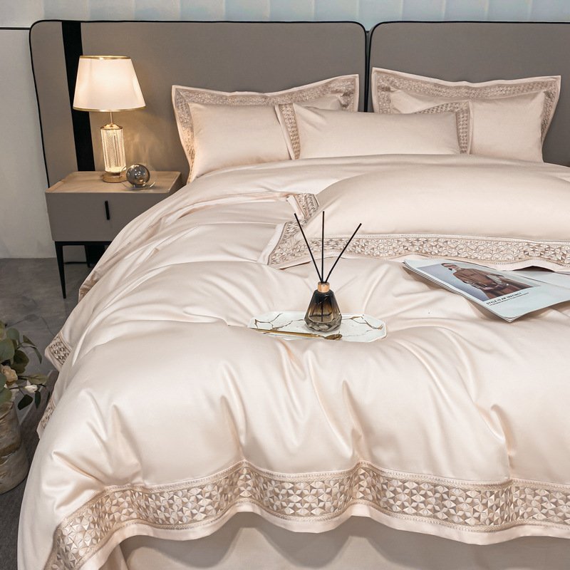 100 Cotton Bedding Set Including Sheets Duvet Covers And Fitted Sheets - Image 4