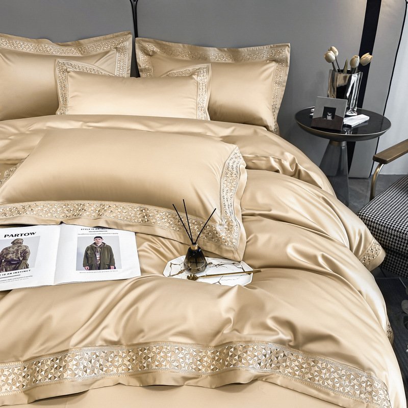 100 Cotton Bedding Set Including Sheets Duvet Covers And Fitted Sheets - Image 9